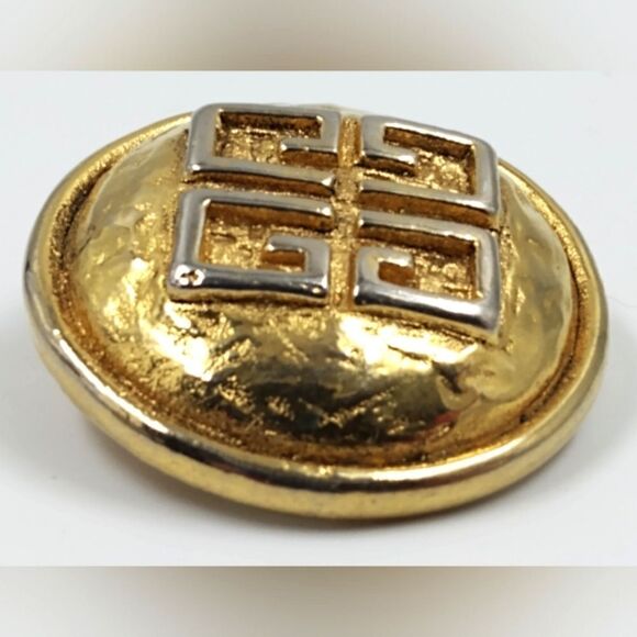 Givenchy France Gold Logo GG Brooch Jewelry Coming soon - Picture 3 of 11